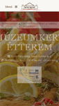 Mobile Screenshot of muzeumkert.hu